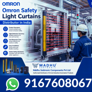 Omron Safety Light Curtains Distributor in India
